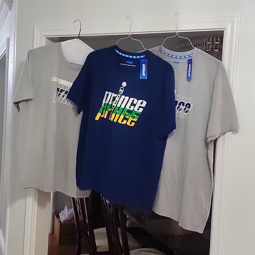 Prince pickle ball men's large shirts